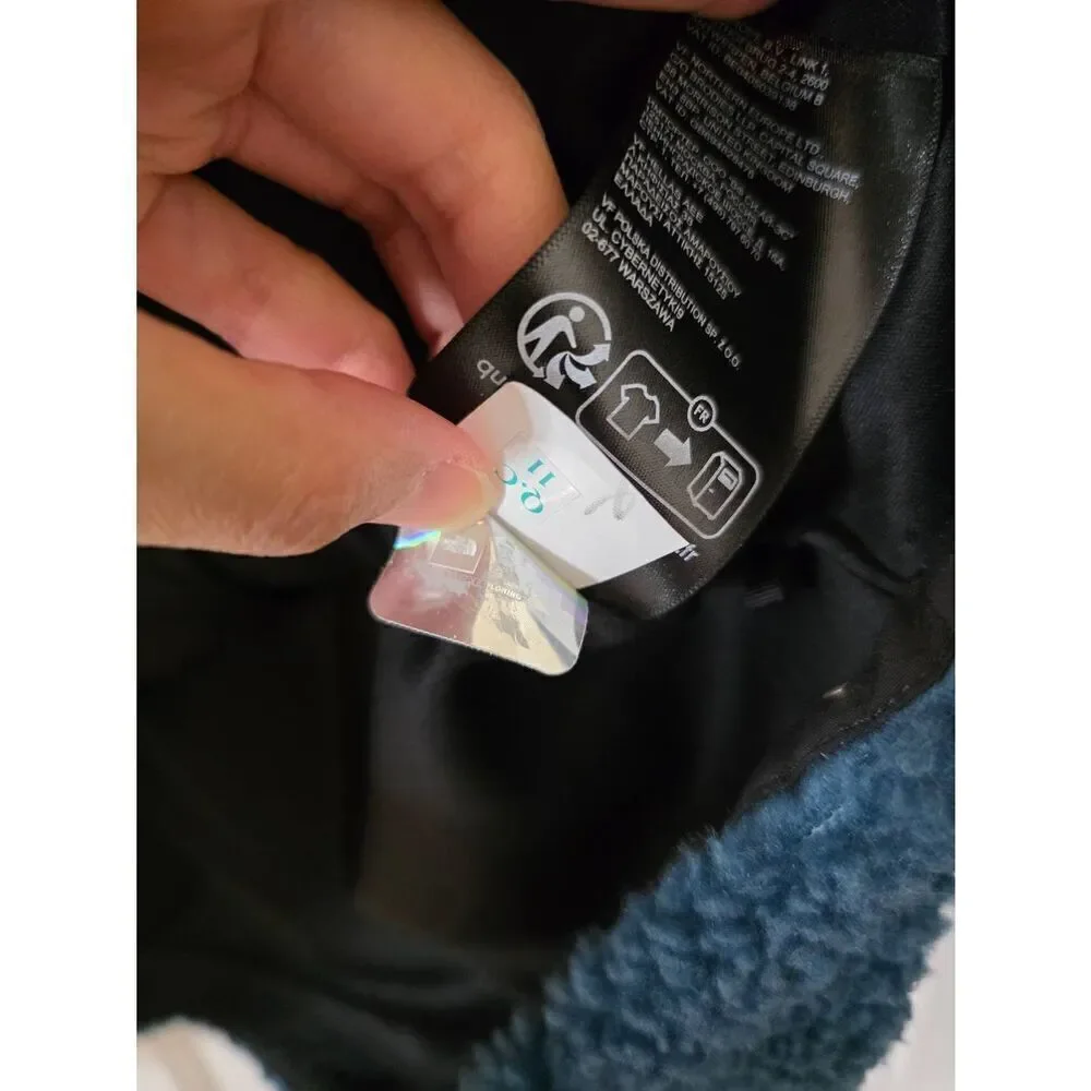 The North Face Men's Blue Extreme Pile Full Zip Jacket M $170